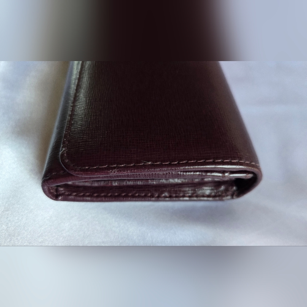 Furla Rich Burgundy Leather Wallet - Picture 5 of 11